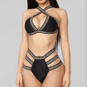 Sexy Black Fashion Nova Bikini